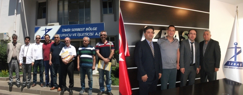 İzbaş - Iranian Delegations visited IZBAŞ and Free Zone
