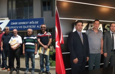 İzbaş - News From İZBAŞ - Iranian Delegations visited IZBAŞ and Free Zone