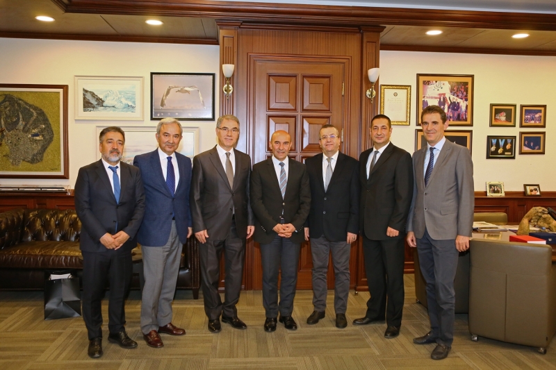 İzbaş - İZBAŞ İzmir Büyükşehir Belediye Başkanını Ziyaret Etti
