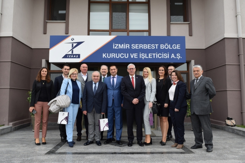 İzbaş - Serbian Delegation in İZBAŞ İzmir Free Zone