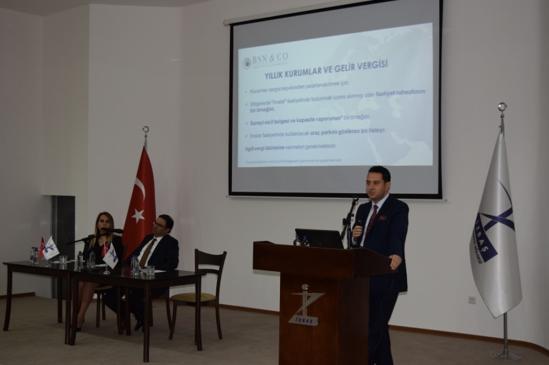 İzbaş - Serbest Bölgelerde Vergi ve Gümrük Uygulamaları Semineri