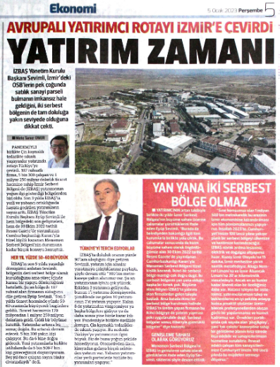 İzbaş - YATIRIM ZAMANI