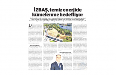 İzbaş - İZBAŞ'tan Haberler - İZBAŞ, YENİ BÜYÜME ALANI İLE TEMİZ ENERJİ SEKTÖRÜNE ODAKLI 