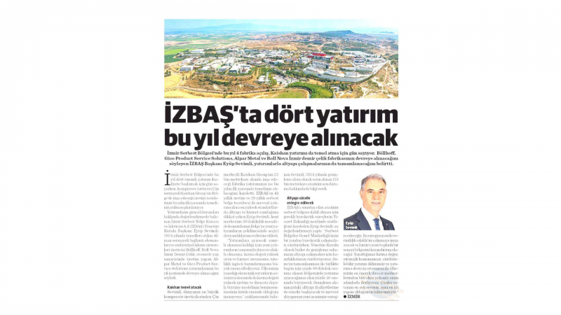 İzbaş - İZBAŞ DÖRT DEV AÇILIŞA VE BİR TEMEL ATMAYA HAZIR!