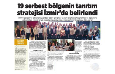 İzbaş | 19 SERBEST BÖLGENİN TANITIM STRATEJİSİ İZMİR’DE BELİRLENDİ
